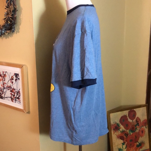 DISNEY size XLarge Mickey Mouse
Round Neck Ringer Tee InPark Authentic blue EUC - Picture 6 of 15